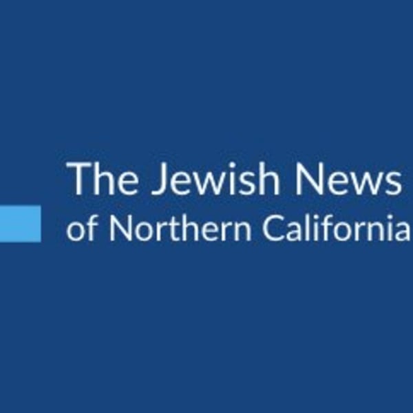 The Jewish News of Northern California logo on a blue background.